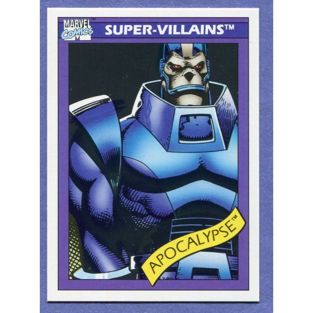 1990 Marvel Universe Card #80 Apocalypse